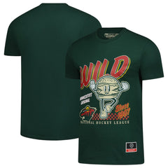 Minnesota Wild - Mitchell & Ness Local Food T-Shirt Green