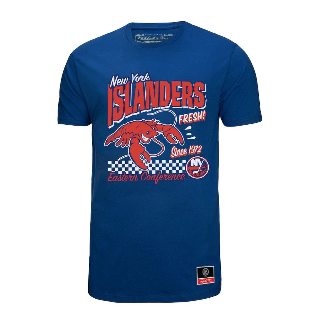 New York Islanders - Mitchell & Ness Local Food T-Shirt Royal