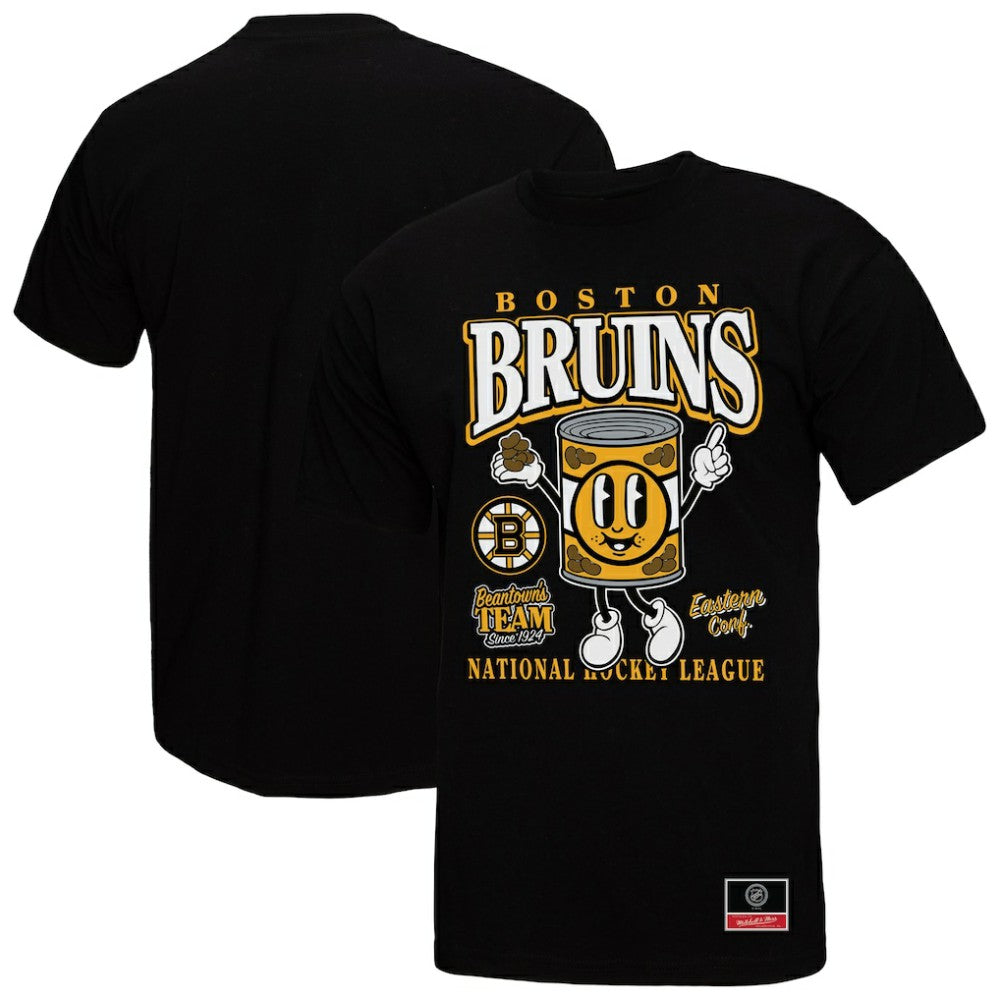 Boston Bruins Mitchell & Ness Local Food T-Shirt Black
