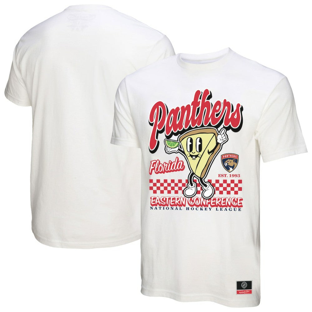 Florida Panthers - Mitchell & Ness Local Food T-Shirt White