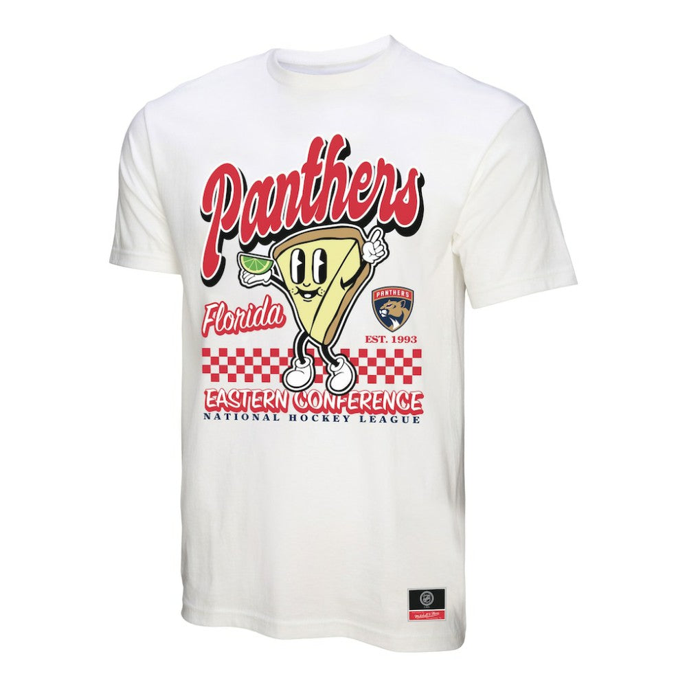 Florida Panthers - Mitchell & Ness Local Food T-Shirt White