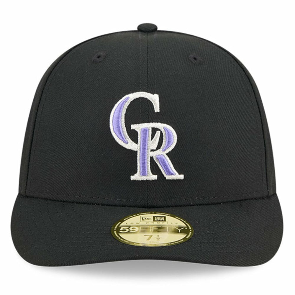 Colorado Rockies New Era Baseball Hall of Fame 59FIFTY Low Profile Fitted Hat Lifestyle