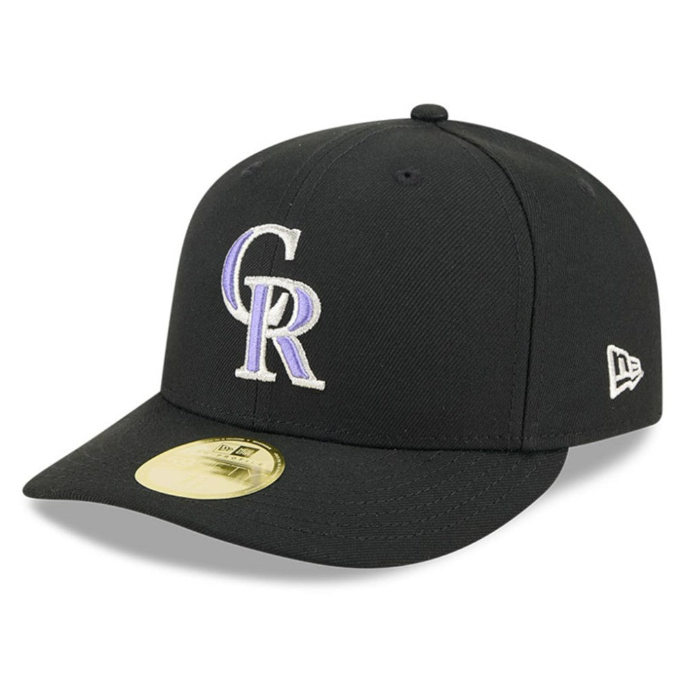 Colorado Rockies New Era Baseball Hall of Fame 59FIFTY Low Profile Fitted Hat Lifestyle