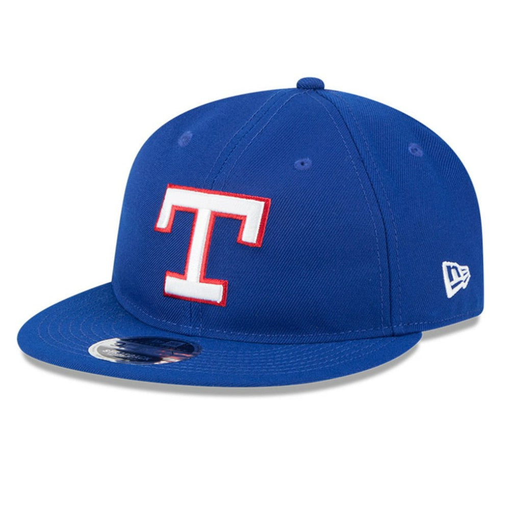 Texas Rangers New Era Baseball Hall of Fame Retro Crown 9FIFTY Adjustable Hat Lifestyle