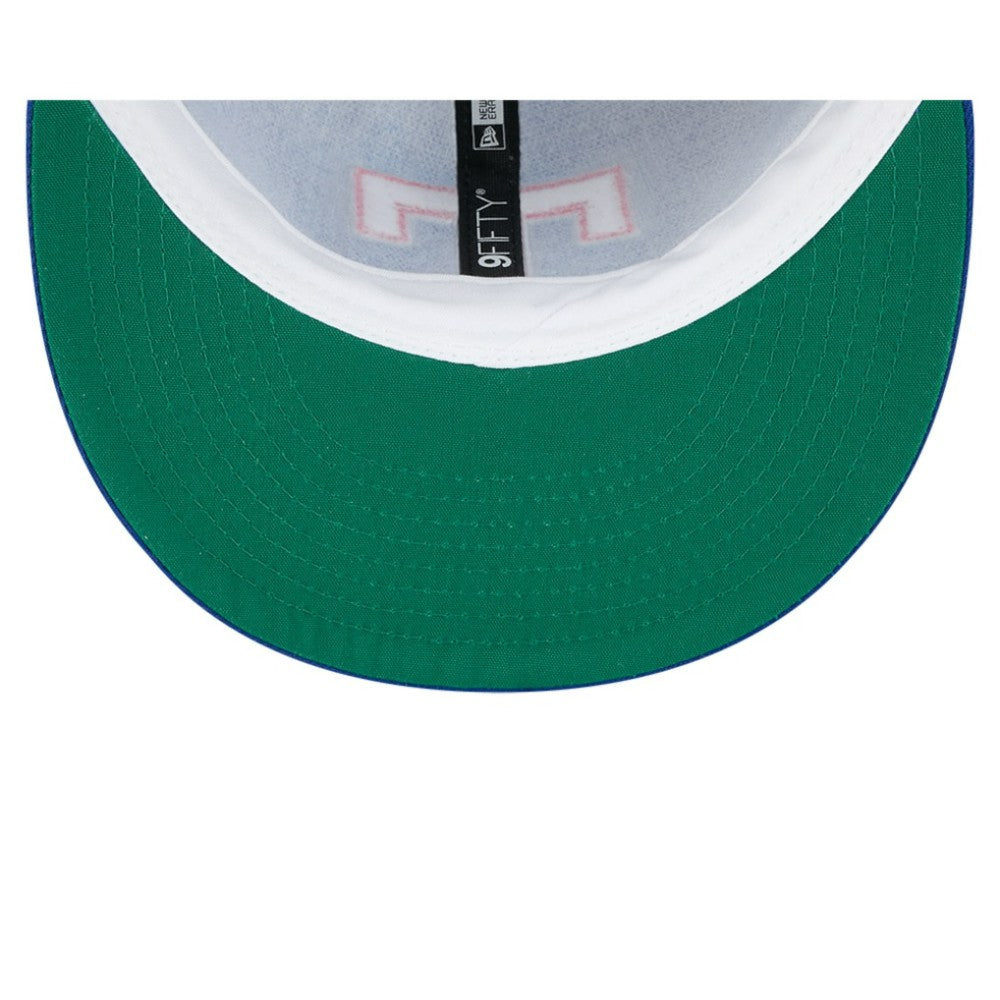 Texas Rangers New Era Baseball Hall of Fame Retro Crown 9FIFTY Adjustable Hat Lifestyle