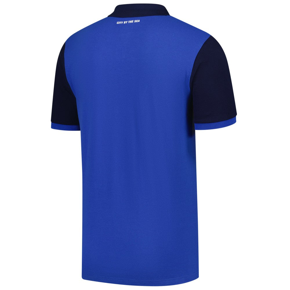 Sunderland Hummel Away Polo Shirt - Blue