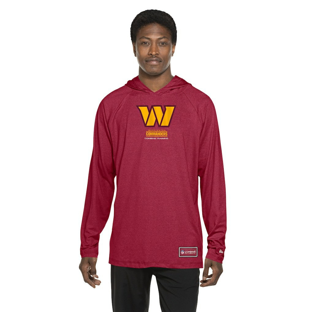 Washington Commanders New Era Functional Fandom Hoodie Burgundy - NFL