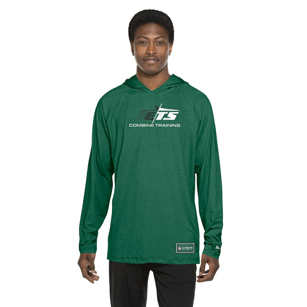 New York Jets New Era Functional Fandom Hoodie Green - NFL