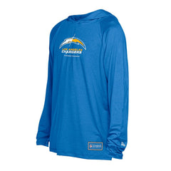 Los Angeles Chargers New Era Functional Fandom Hoodie Blue - NFL