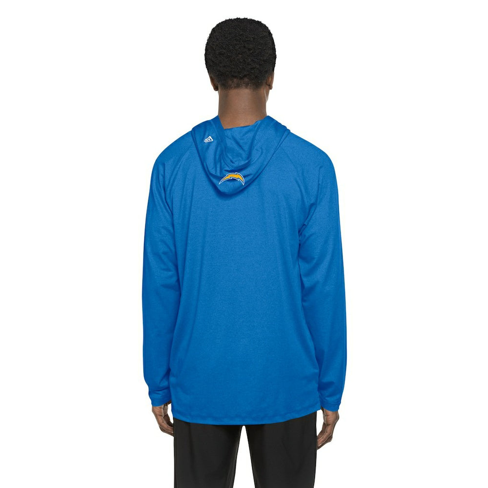 Los Angeles Chargers New Era Functional Fandom Hoodie Blue - NFL