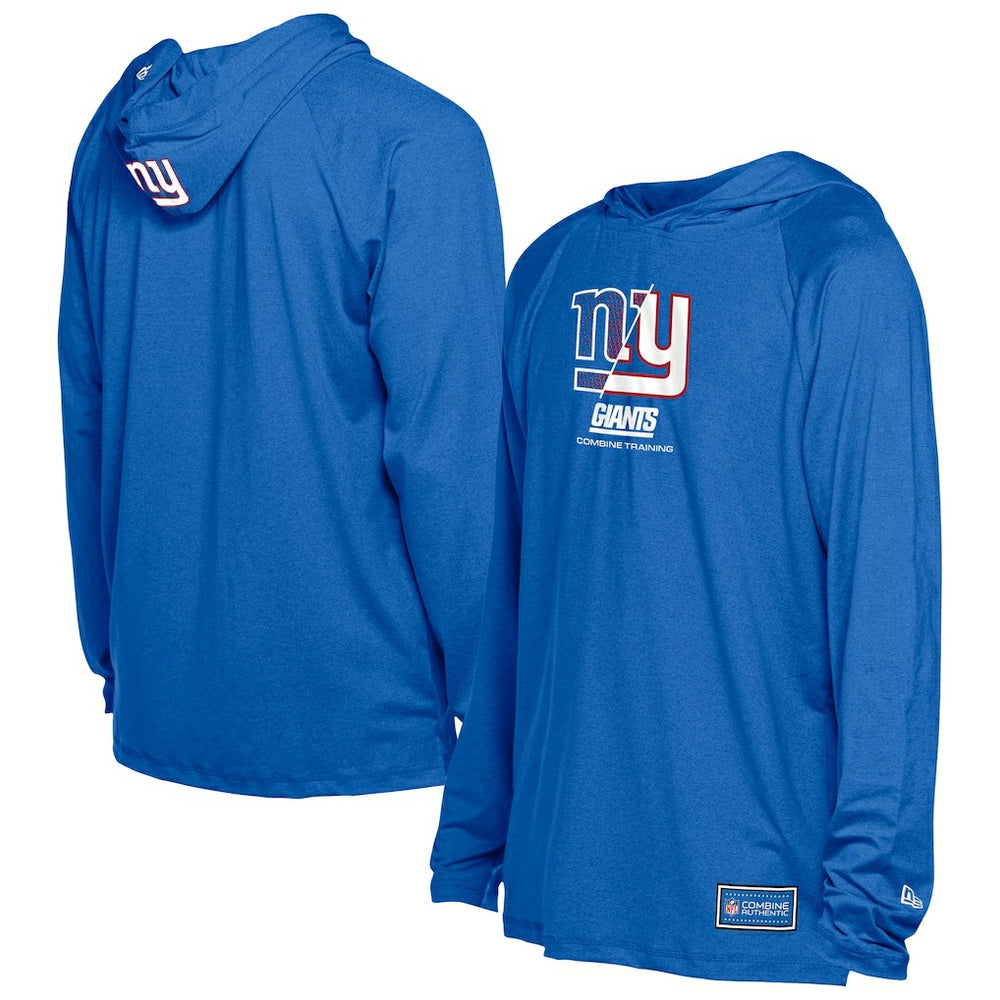 New York Giants New Era Functional Fandom Hoodie Royal - NFL