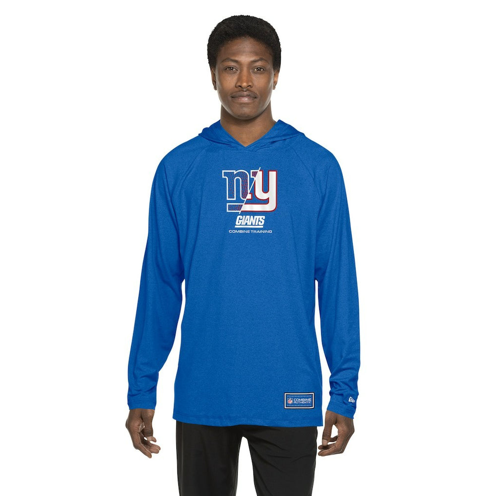 New York Giants New Era Functional Fandom Hoodie Royal - NFL