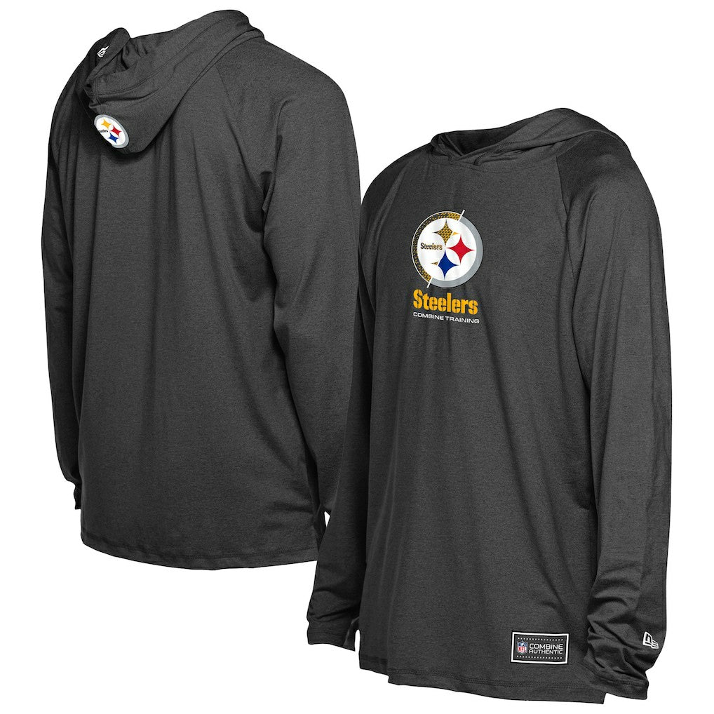 Pittsburgh Steelers New Era Functional Fandom Hoodie Black - NFL