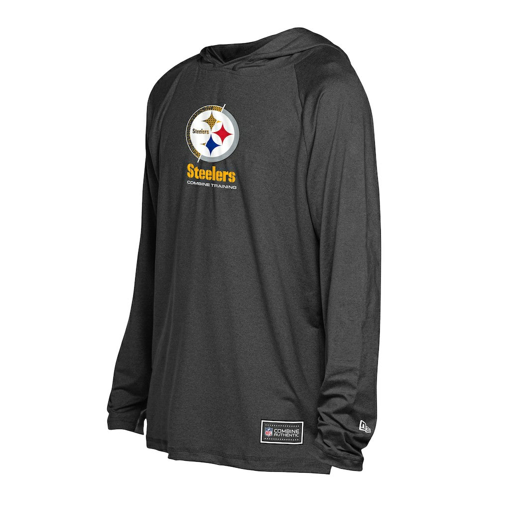 Pittsburgh Steelers New Era Functional Fandom Hoodie Black - NFL