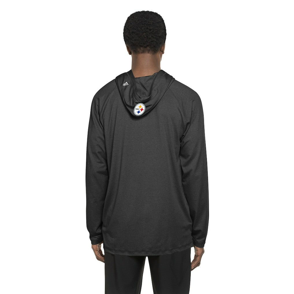 Pittsburgh Steelers New Era Functional Fandom Hoodie Black - NFL