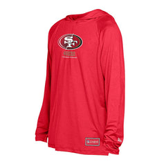 San Francisco 49ers New Era Functional Fandom Hoodie Scarlet - NFL
