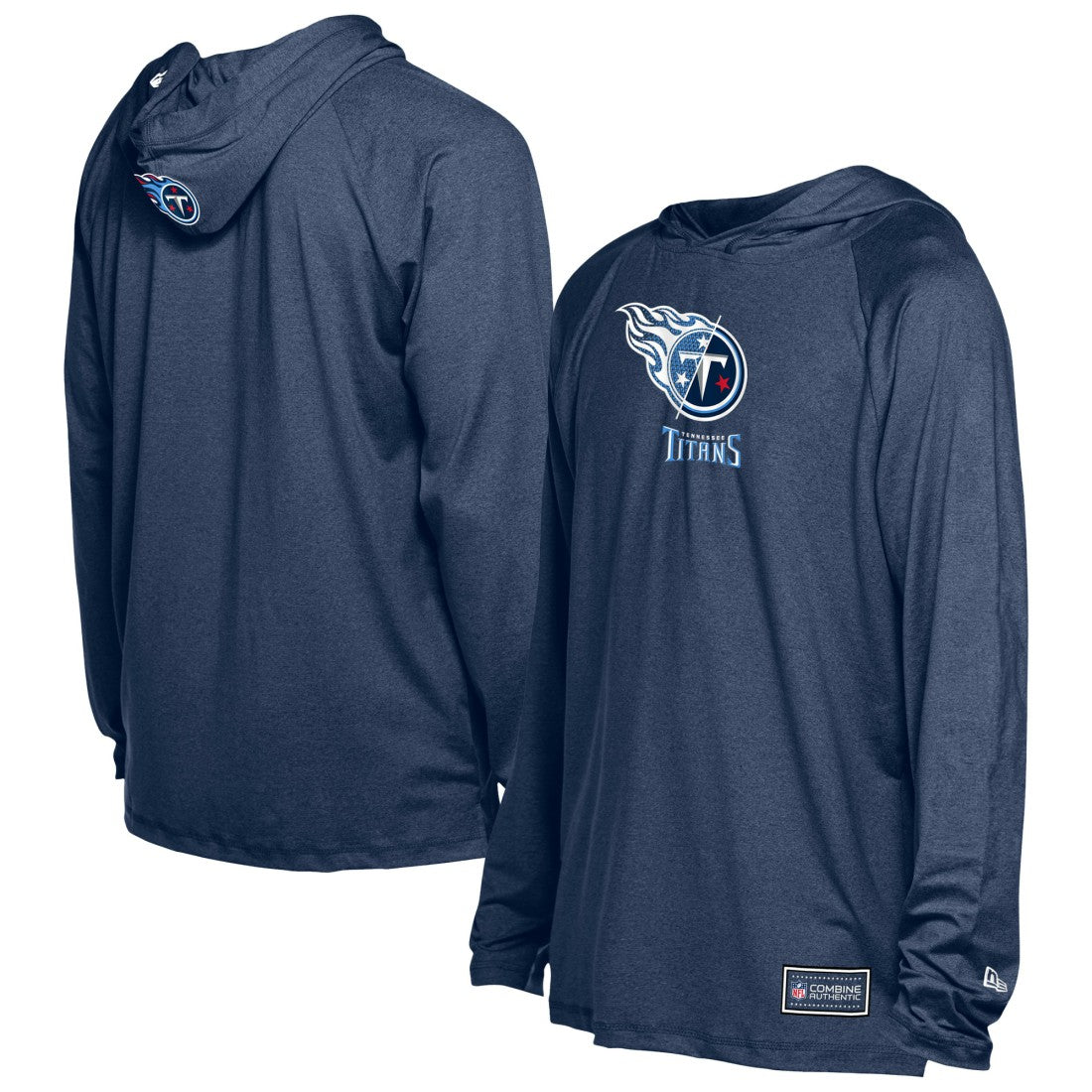 Tennessee Titans New Era Functional Fandom Hoodie Navy - NFL