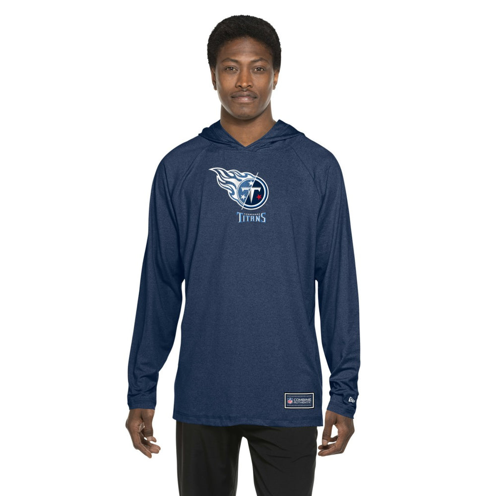 Tennessee Titans New Era Functional Fandom Hoodie Navy - NFL