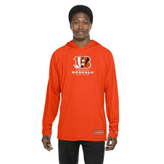 Cincinnati Bengals New Era Functional Fandom Hoodie Orange - NFL
