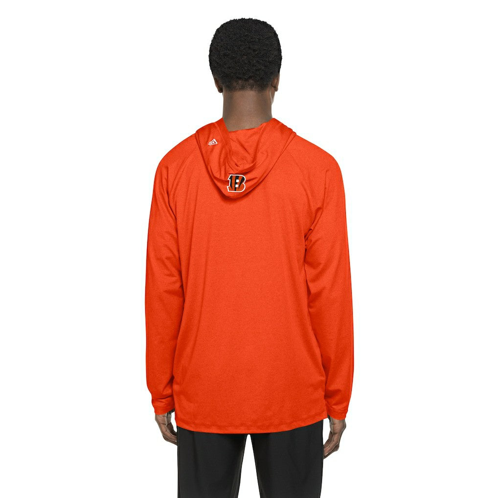Cincinnati Bengals New Era Functional Fandom Hoodie Orange - NFL