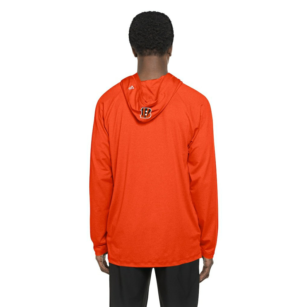 Cincinnati Bengals New Era Functional Fandom Hoodie Orange - NFL