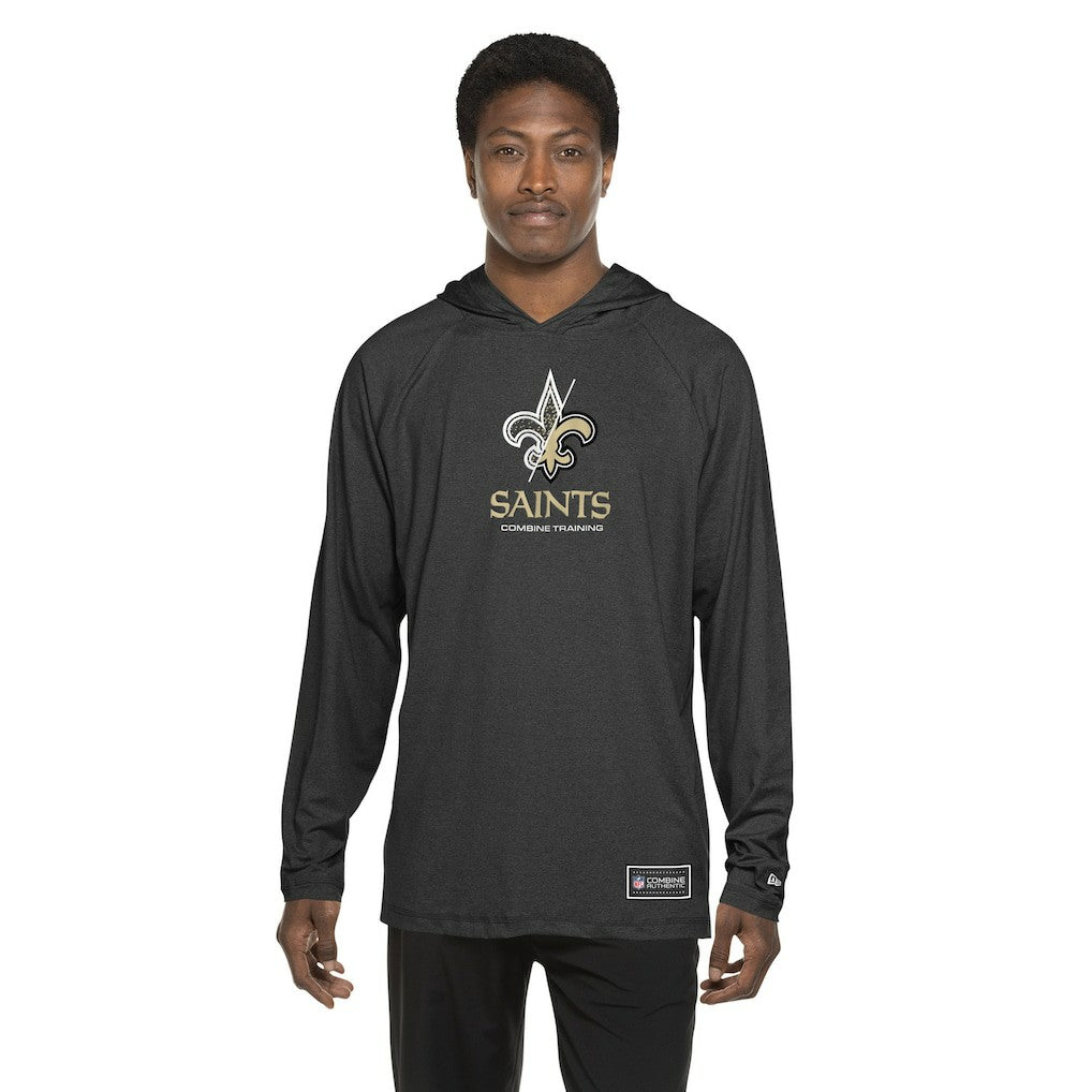 New Orleans Saints New Era Functional Fandom Hoodie Black - NFL
