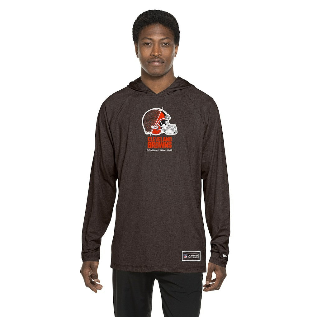 Cleveland Browns New Era Functional Fandom Hoodie Brown - NFL