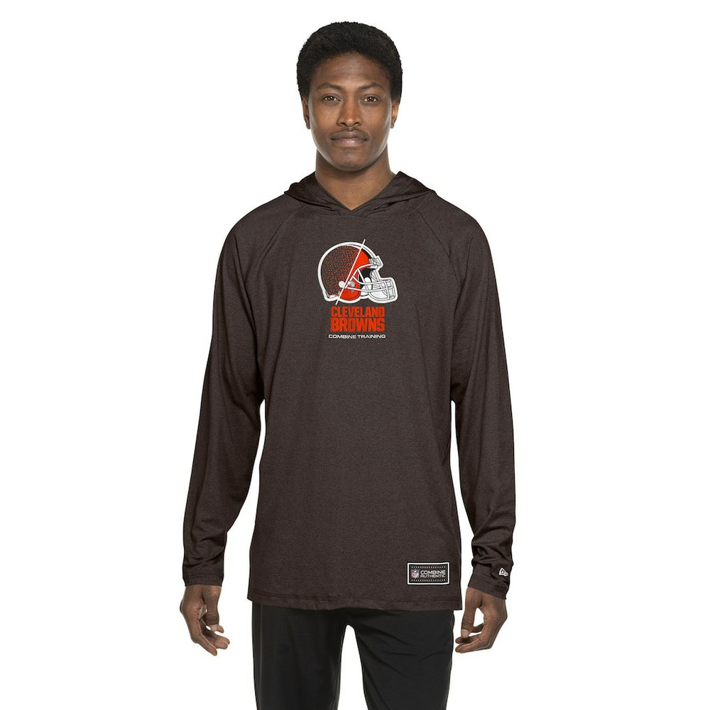 Cleveland Browns New Era Functional Fandom Hoodie Brown - NFL