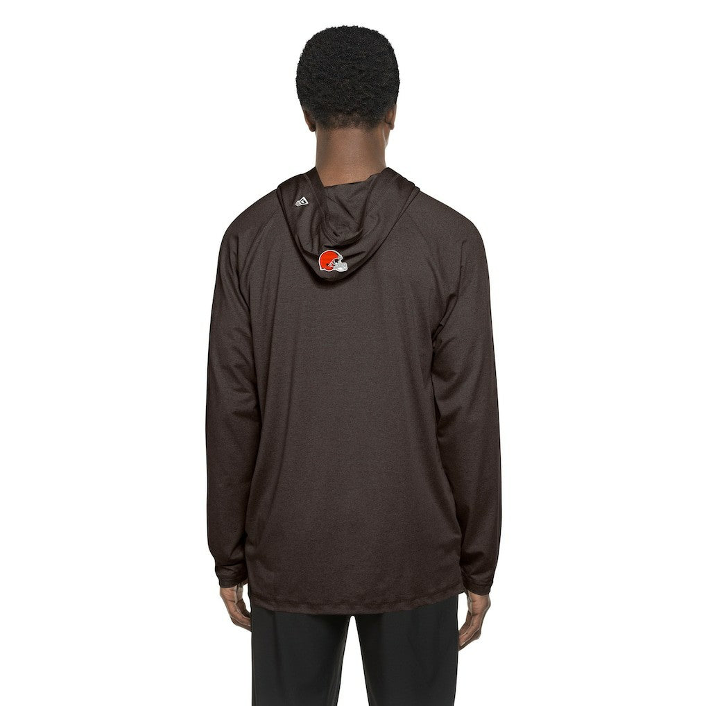 Cleveland Browns New Era Functional Fandom Hoodie Brown - NFL