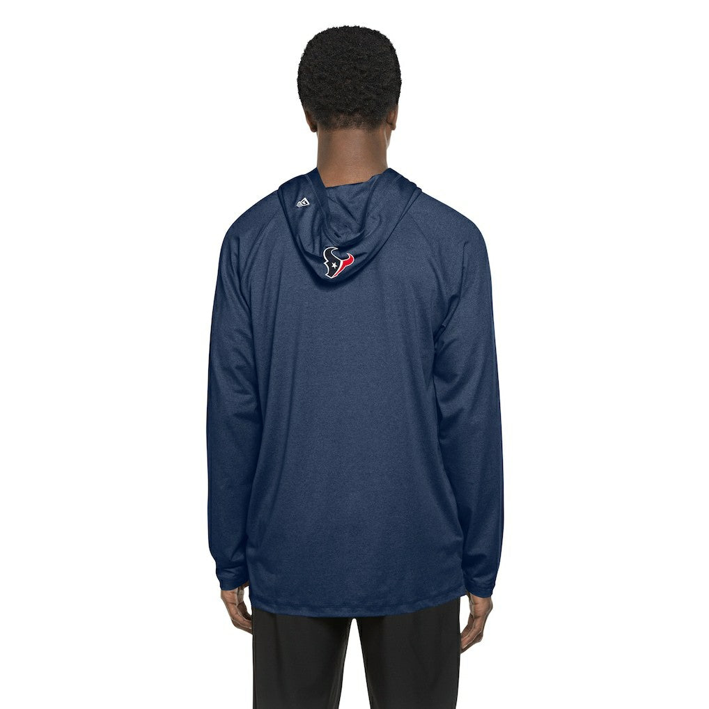 Houston Texans New Era Functional Fandom Hoodie Navy - NFL