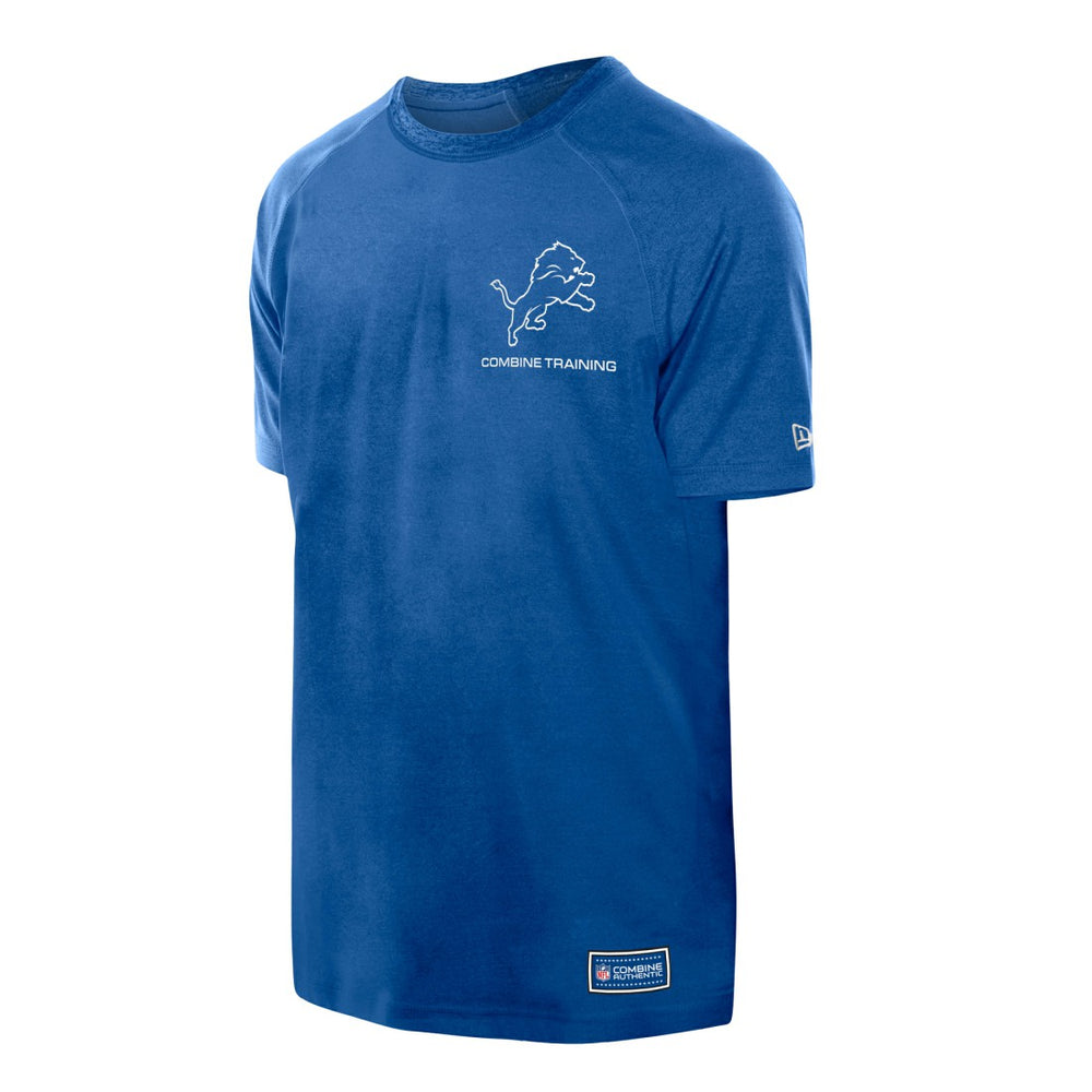 Detroit Lions New Era Functional Fandom Reflective T-Shirt Blue - NFL