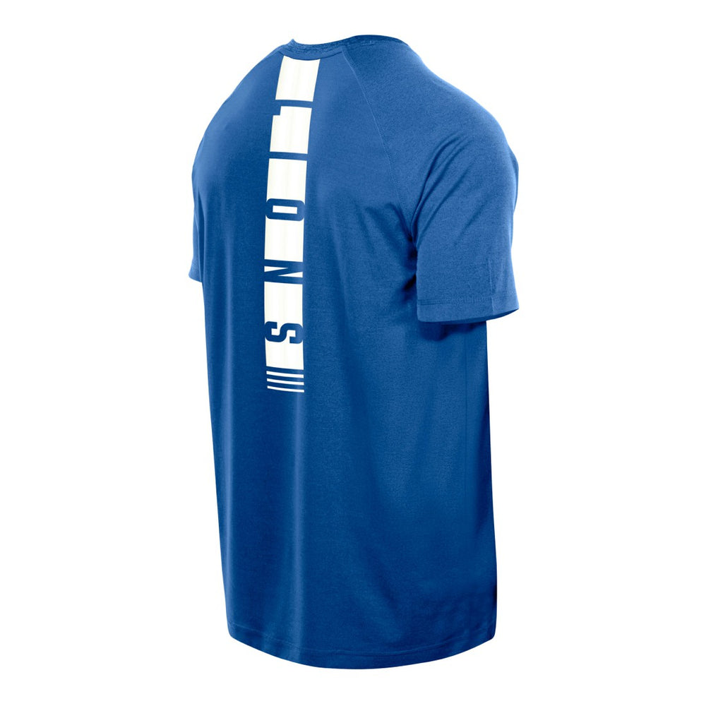 Detroit Lions New Era Functional Fandom Reflective T-Shirt Blue - NFL