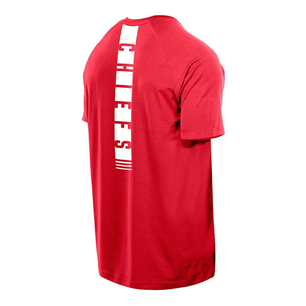 Kansas City Chiefs New Era Functional Fandom Reflective T-Shirt Red - NFL