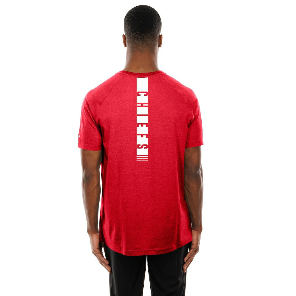 Kansas City Chiefs New Era Functional Fandom Reflective T-Shirt Red - NFL