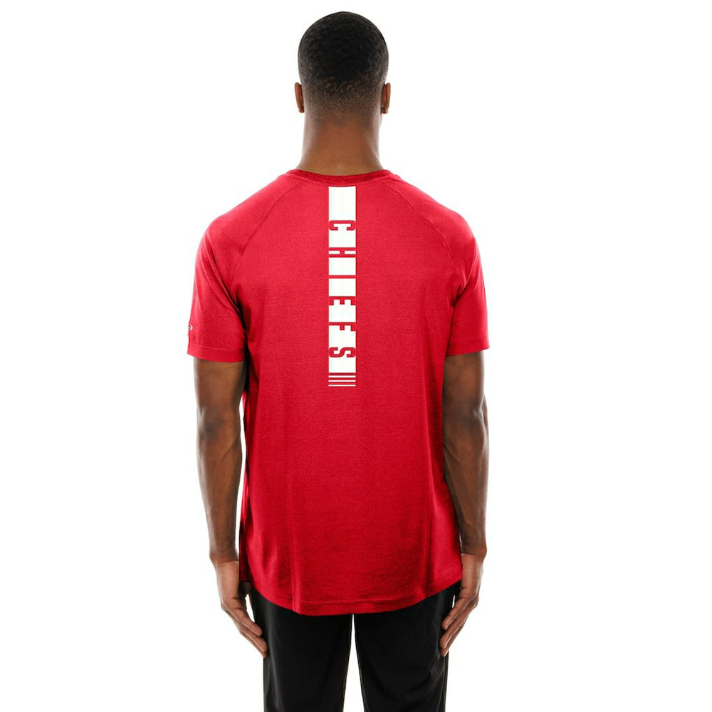 Kansas City Chiefs New Era Functional Fandom Reflective T-Shirt Red - NFL