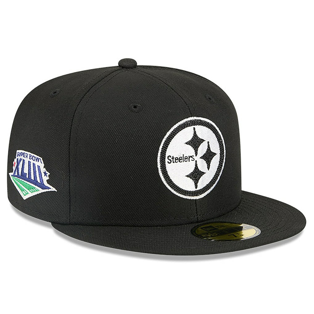 Pittsburgh Steelers New Era x Alpha Industries 59FIFTY Fitted Hat Black - NFL