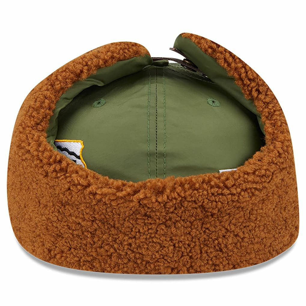 Kansas City Chiefs New Era x Alpha Industries Dog Ears 59FIFTY Fitted Hat Olive - NFL