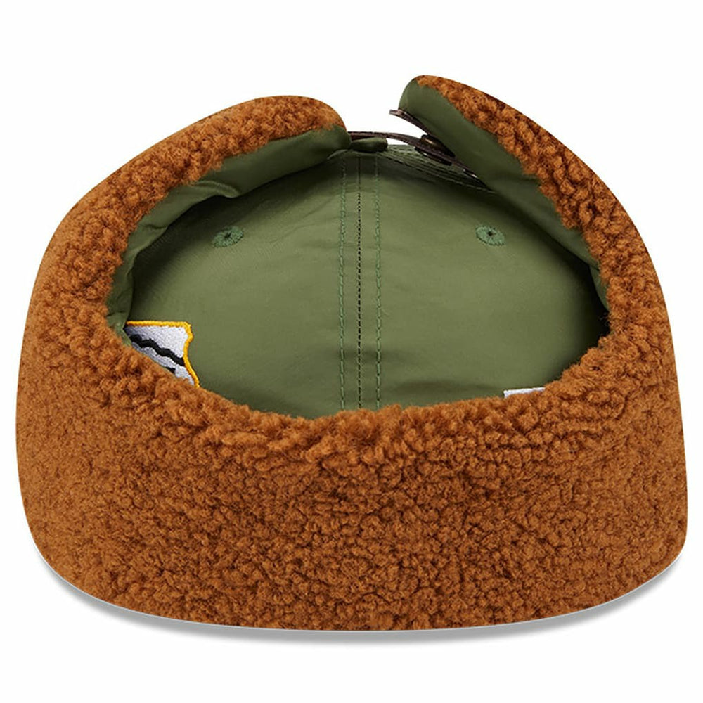 Kansas City Chiefs New Era x Alpha Industries Dog Ears 59FIFTY Fitted Hat Olive - NFL