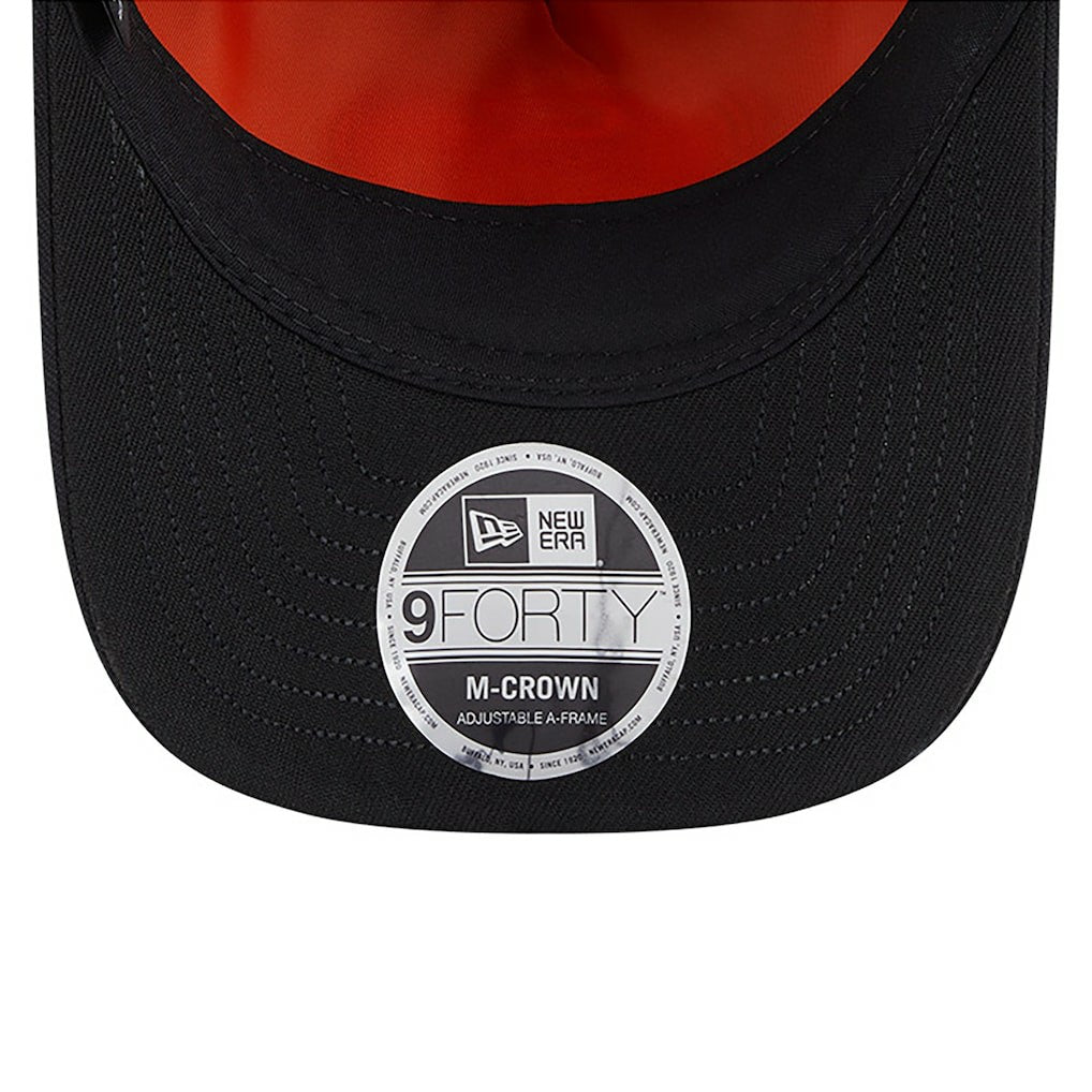 San Francisco 49ers New Era x Alpha Industries A-Frame 9FORTY Adjustable Hat Black - NFL