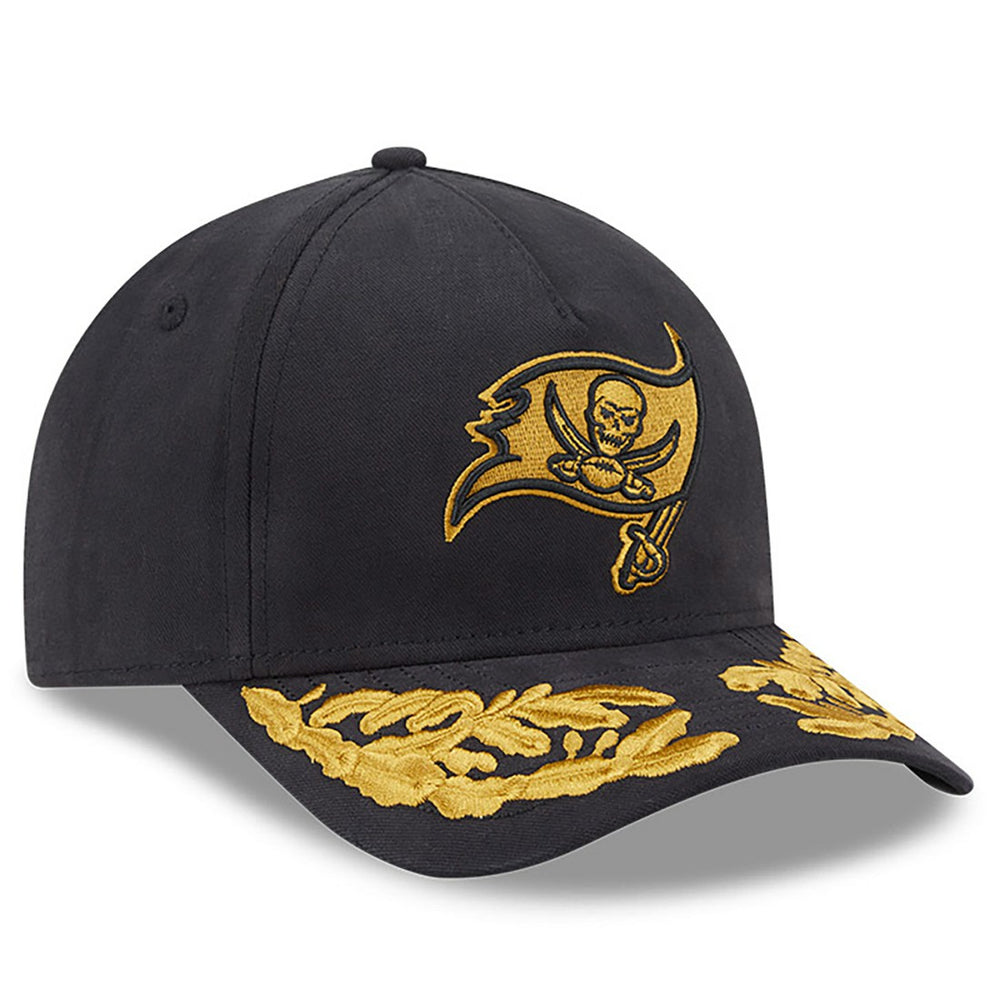 Tampa Bay Buccaneers New Era x Alpha Industries A-Frame 9FORTY Adjustable Hat Black - NFL