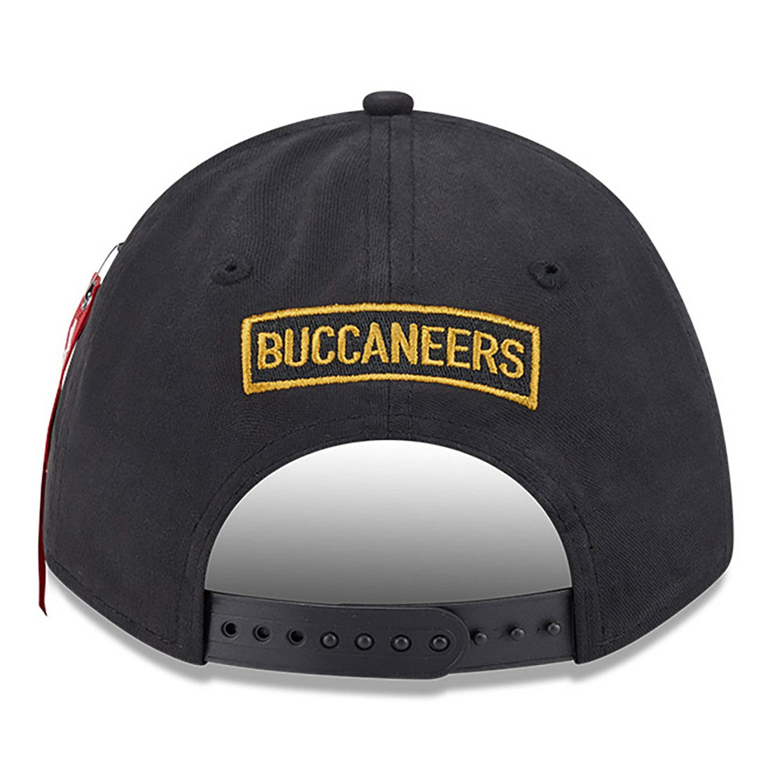 Tampa Bay Buccaneers New Era x Alpha Industries A-Frame 9FORTY Adjustable Hat Black - NFL