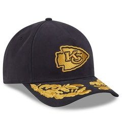 Kansas City Chiefs New Era x Alpha Industries A-Frame 9FORTY Adjustable Hat Black - NFL
