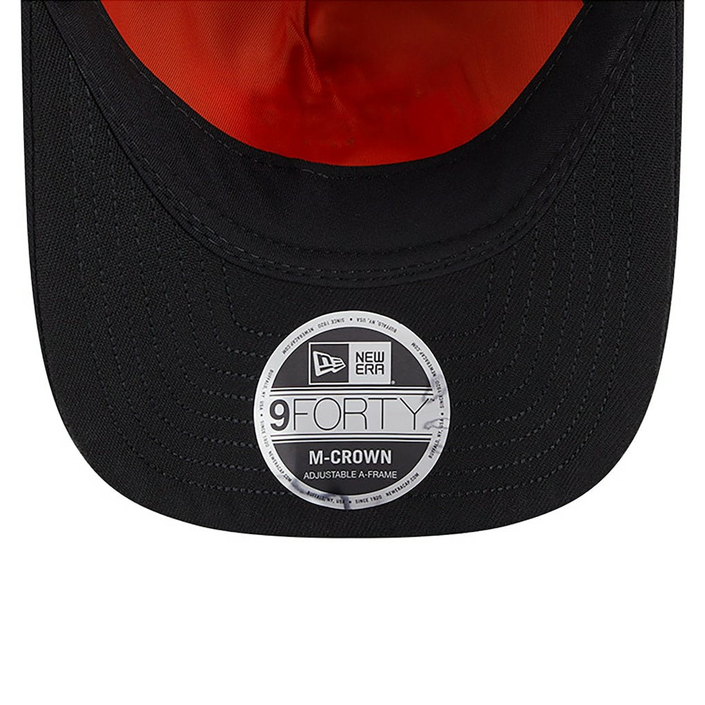 Kansas City Chiefs New Era x Alpha Industries A-Frame 9FORTY Adjustable Hat Black - NFL