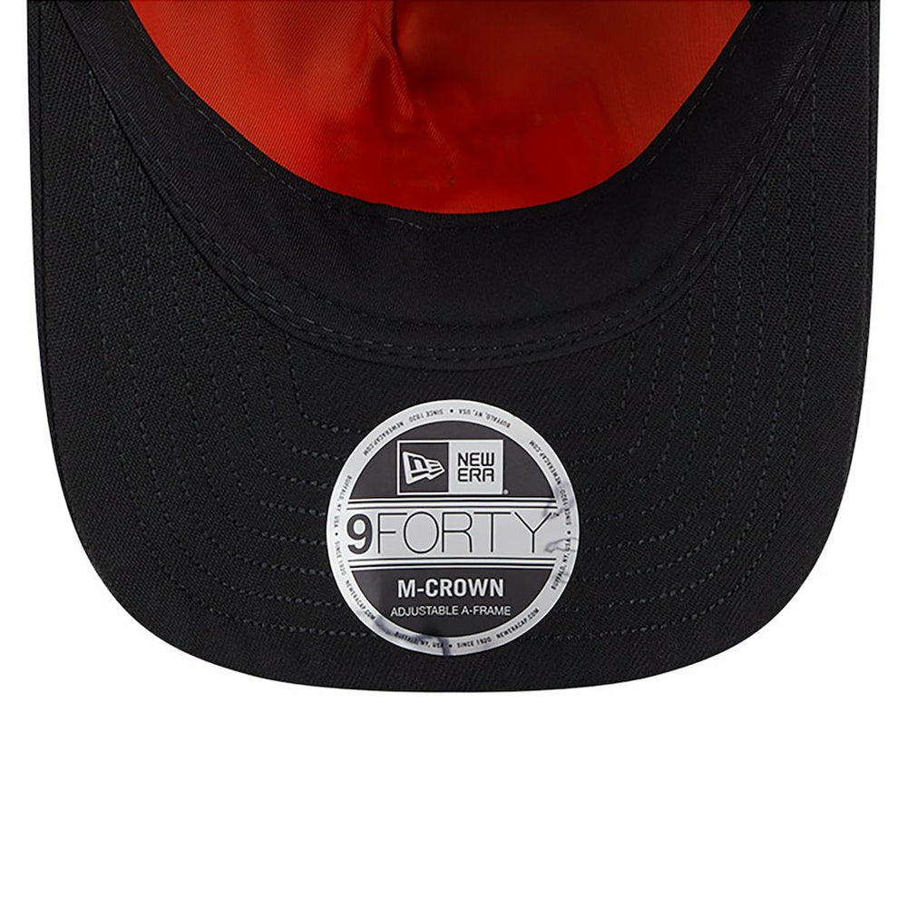 Kansas City Chiefs New Era x Alpha Industries A-Frame 9FORTY Adjustable Hat Black - NFL
