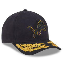 Detroit Lions New Era x Alpha Industries A-Frame 9FORTY Adjustable Hat Black - NFL