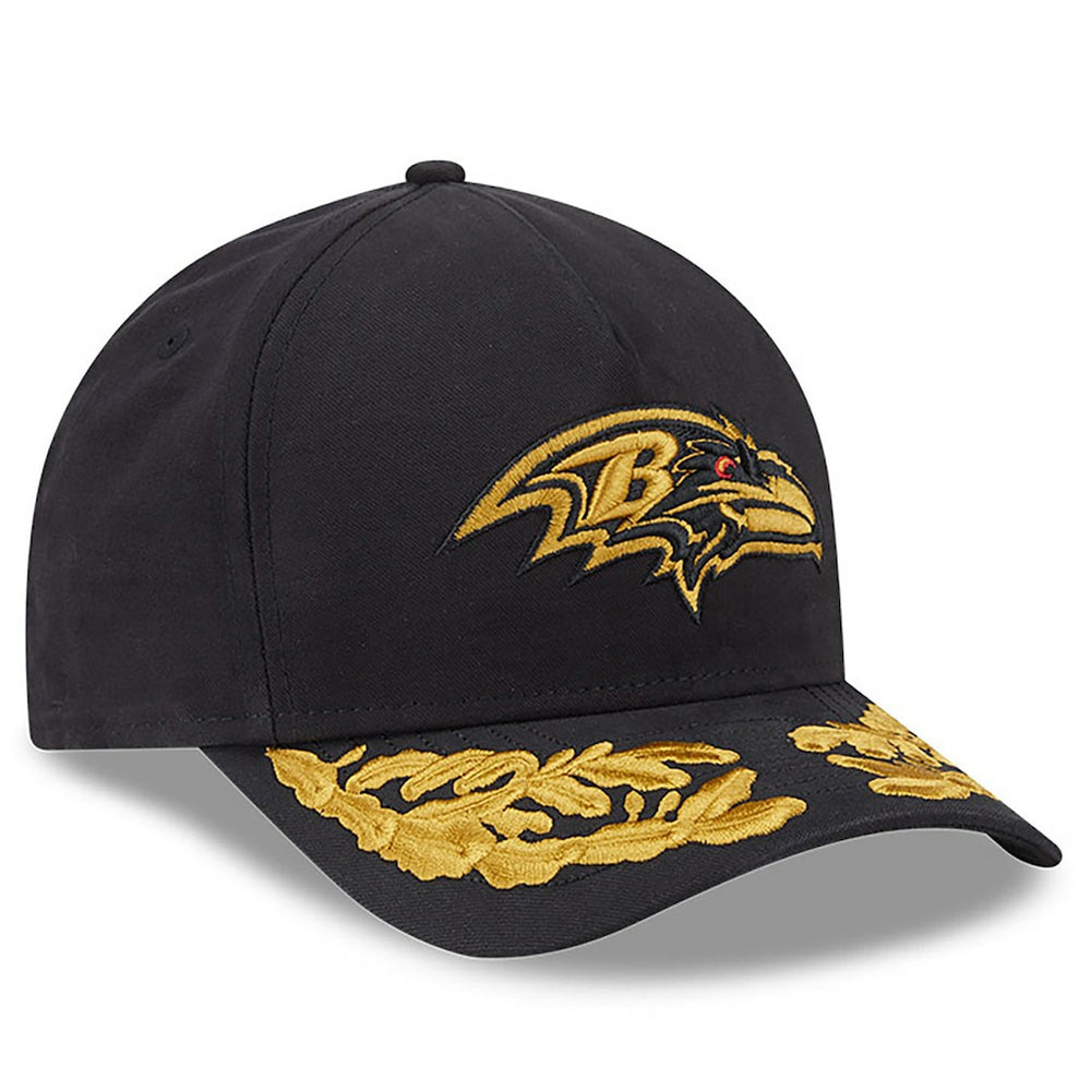 Baltimore Ravens New Era x Alpha Industries A-Frame 9FORTY Adjustable Hat Black - NFL