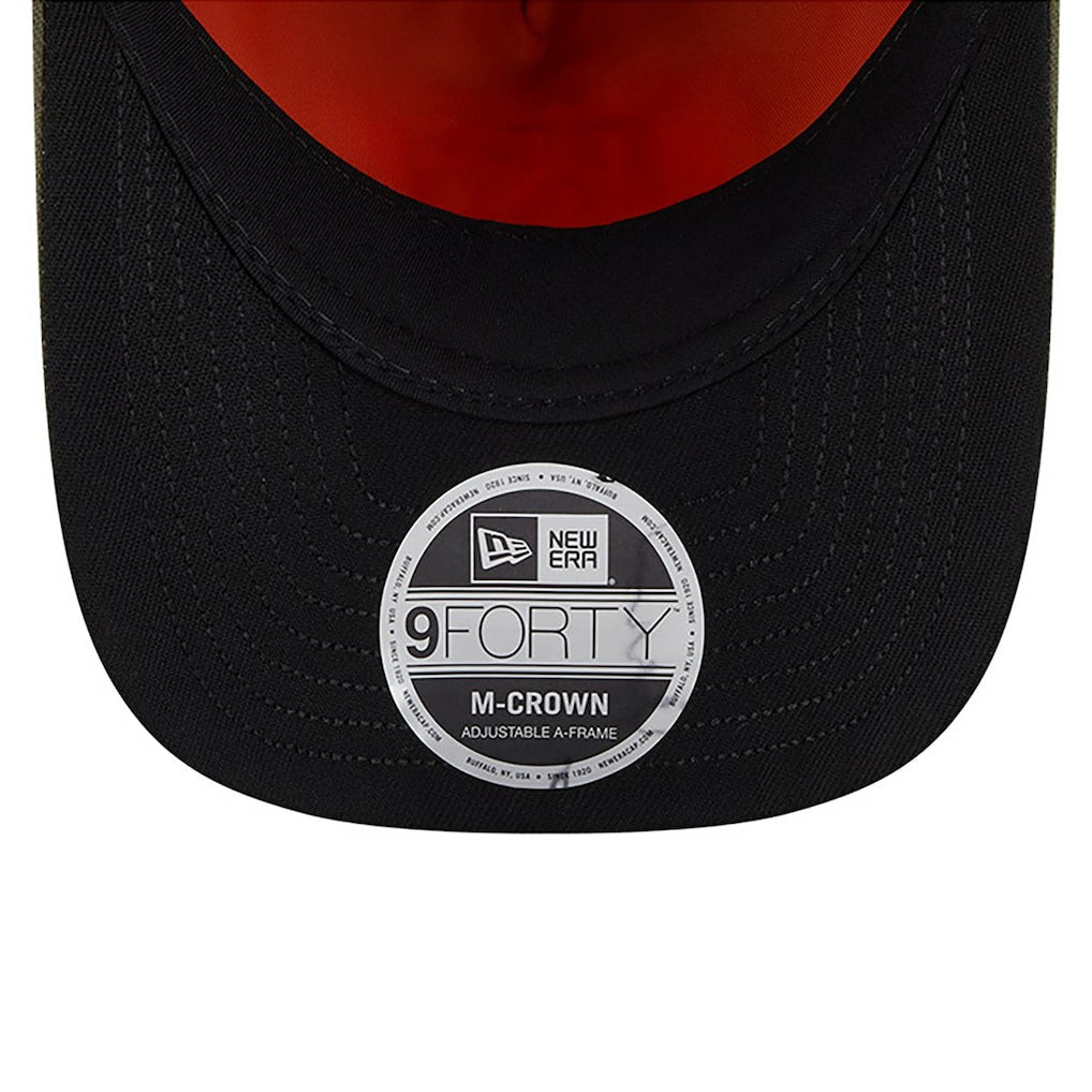 Kansas City Chiefs New Era x Alpha Industries A-Frame 9FORTY Adjustable Hat Olive - NFL