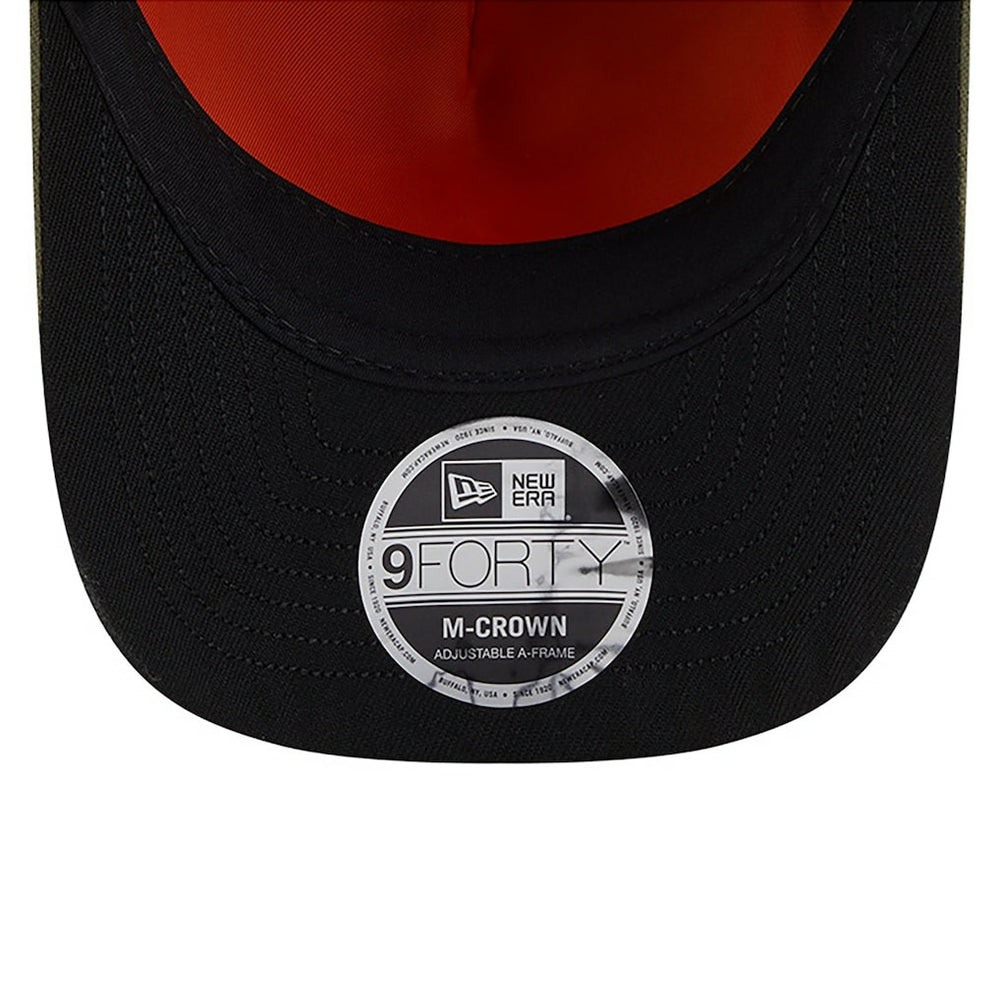 Dallas Cowboys New Era x Alpha Industries A-Frame 9FORTY Adjustable Hat Olive - NFL