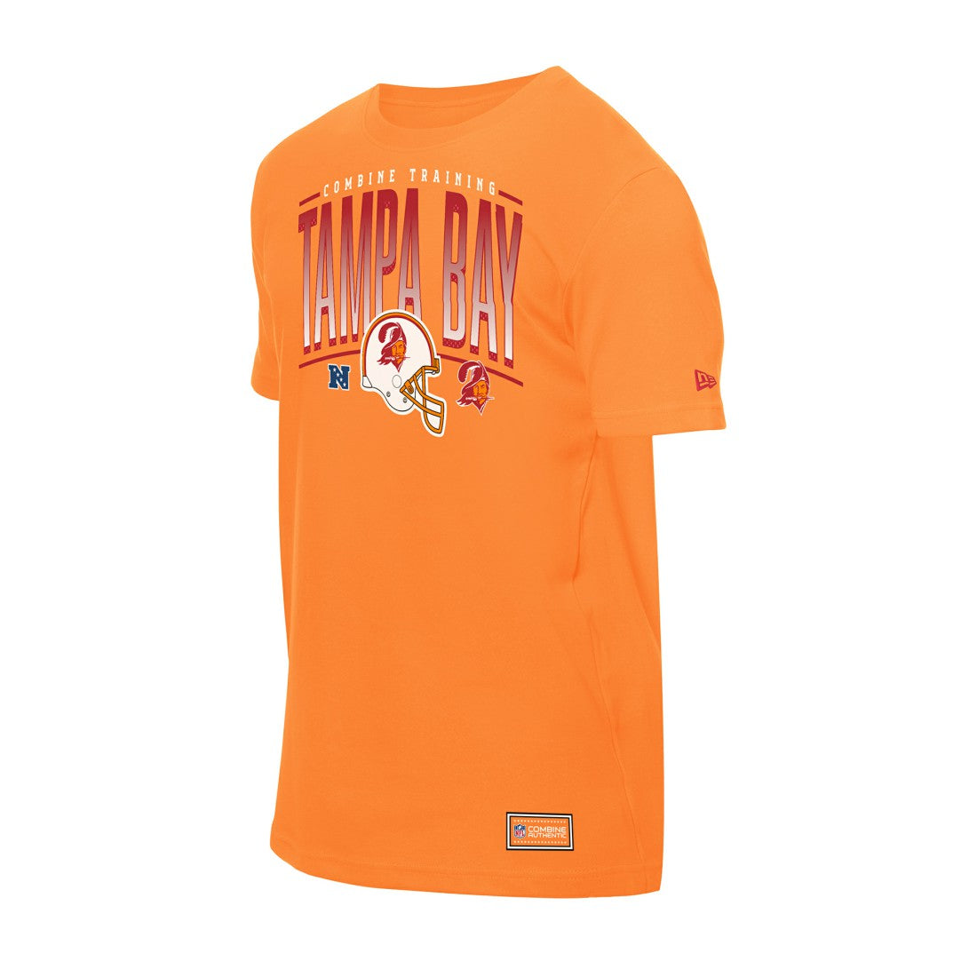 Tampa Bay Buccaneers New Era Combine Authentic Training Throwback T-Shirt Orange - NFL
