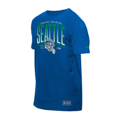 Seattle Seahawks New Era Combine Authentic Training Throwback T-Shirt College Navy - NFL